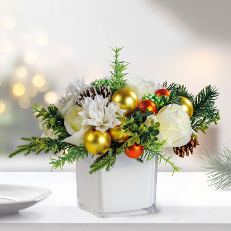 Le centre de table de Noël