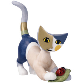 Le chat coccinelle, par l’Homme Moderne.