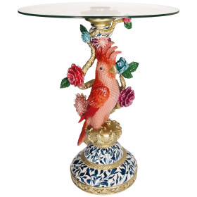 La table d’appoint exotique, par l’Homme Moderne.