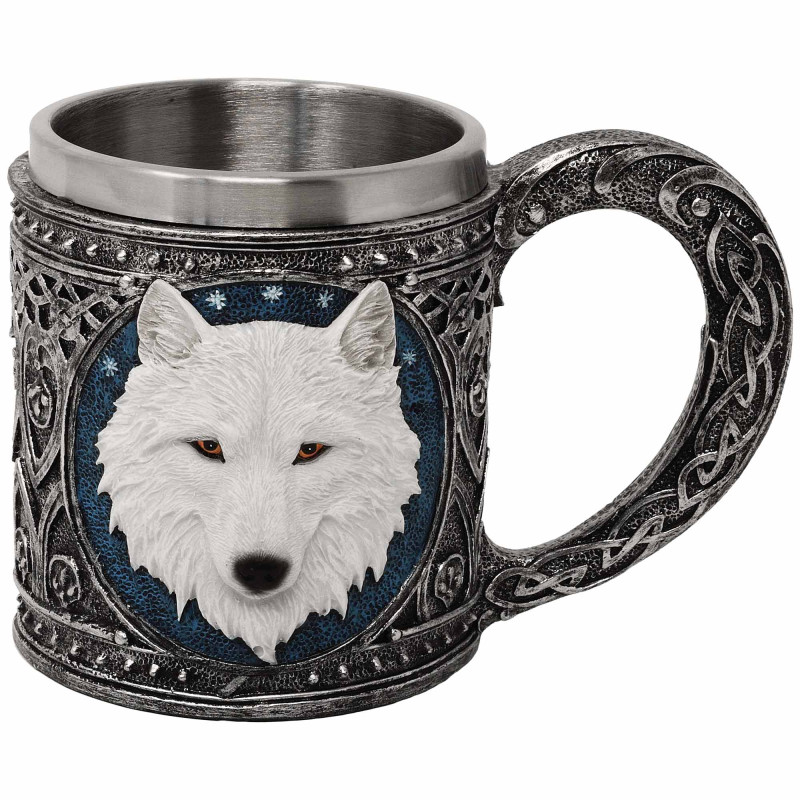 Le mug loup blanc