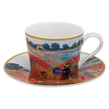 Les deux tasses et soucoupes Claude Monet