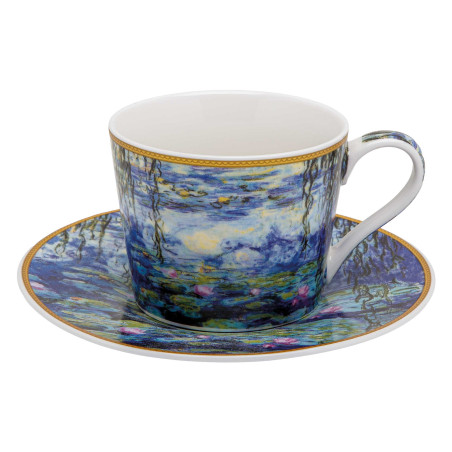 Les deux tasses et soucoupes Claude Monet