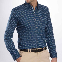 Chemise droite coton...