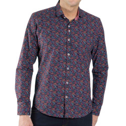 Chemise droite coton...