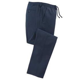 Pantalon seersucker