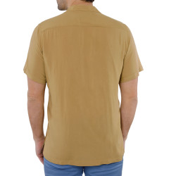 Chemisette droite viscose light col bowling