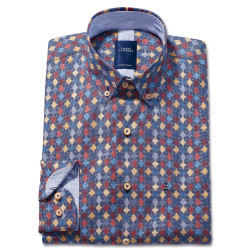 Chemise droite coton...