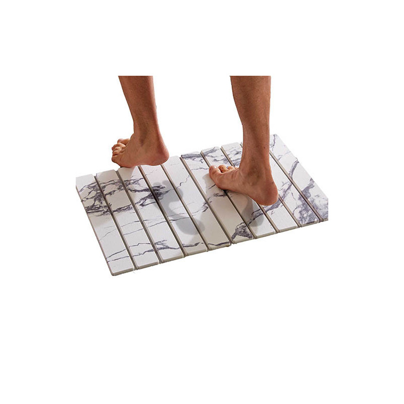 Caillebotis diatomite «marbre» petit modèle (60 x 39 cm)