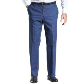 Denim Ville «Sur Mesure» - Entrejambe 90 cm, Taille : 44, Couleur : Bleu, par l’Homme Moderne.