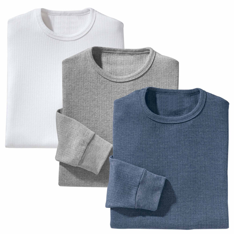 Tee-shirts thermiques - les 3