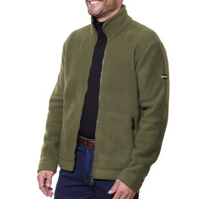 Blouson polaire Regatta®, Tour de poitrine : M (96/100), Couleur : Kaki, par l’Homme Moderne.