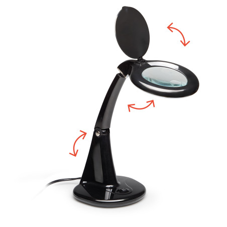 Loupe-lampe de bureau «Light view»