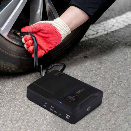 Jump starter/compresseur