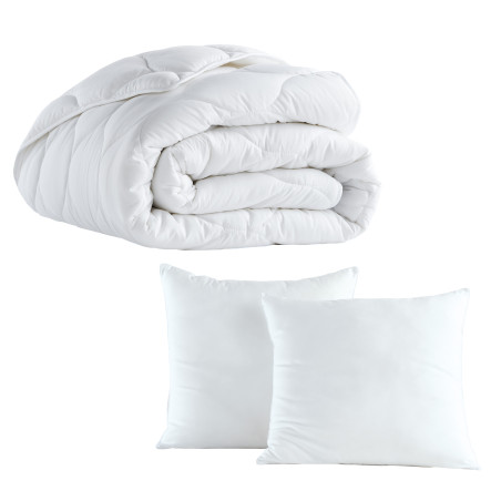 Couette et 2 oreillers