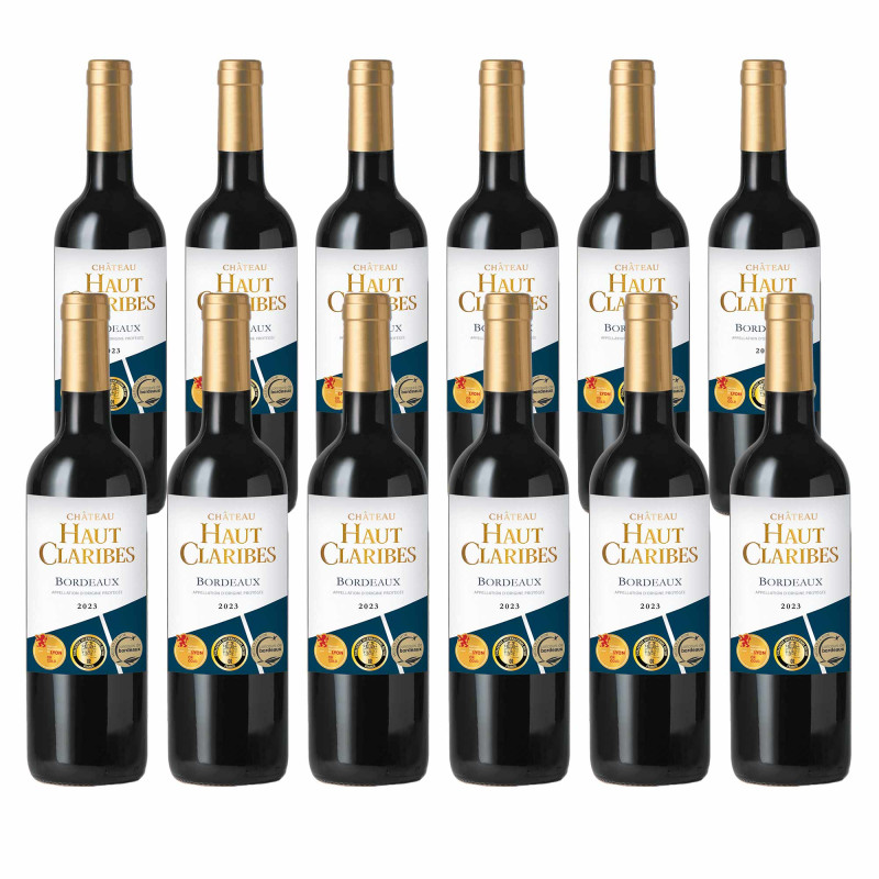 Château Haut Claribes 2023 - les 12