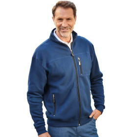 Gilet zippé Rallye, Tour de poitrine : M (96/100), Couleur : Marine, par l’Homme Moderne.