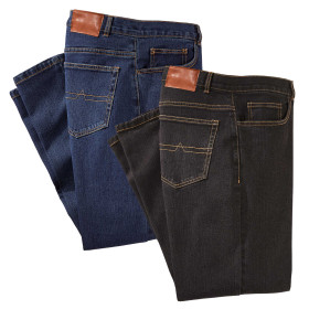 Offre de bienvenue, Taille : 46, Couleur : Bleu/Noir, par l’Homme Moderne.