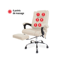 Fauteuil de bureau massant
