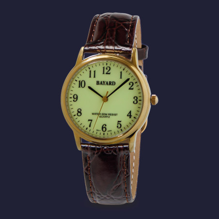 Montre phosphorescente Bayard