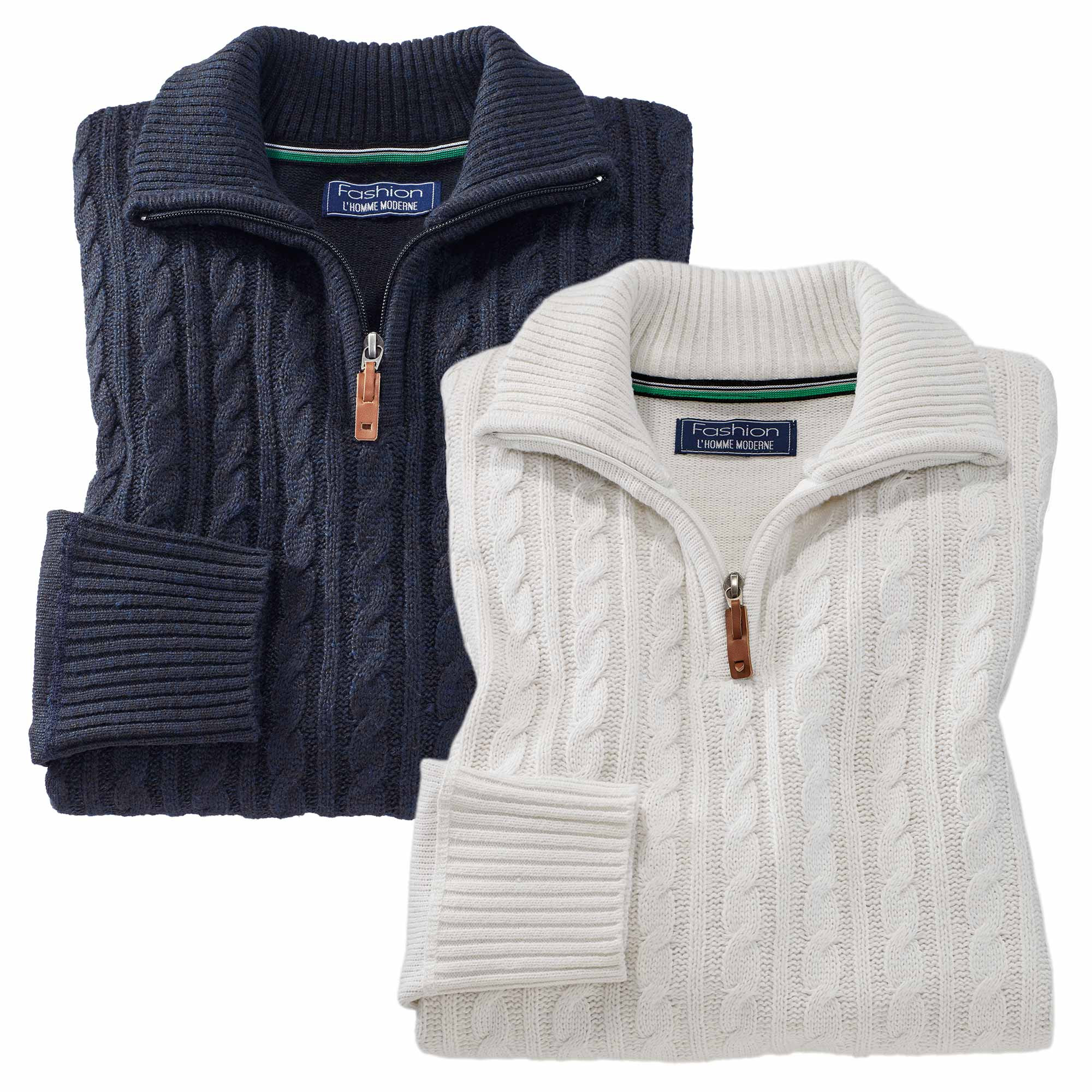 Pulls torsades - les 2