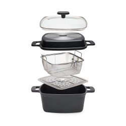 Cocotte-friteuse multifonction