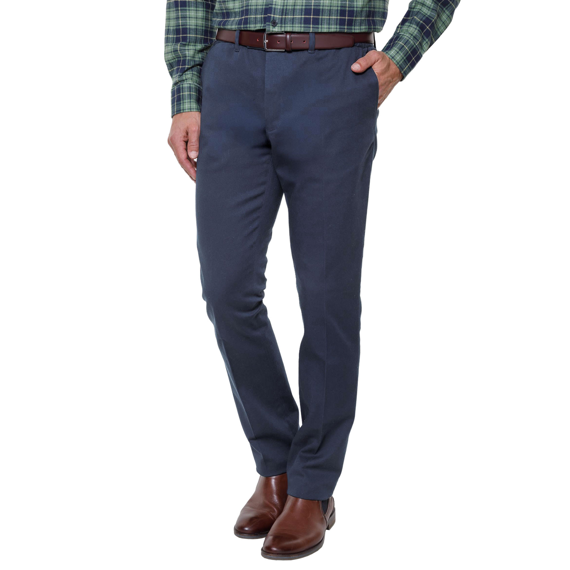 Pantalon toile extensible