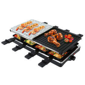 Raclette-gril 8 personnes, par l’Homme Moderne.