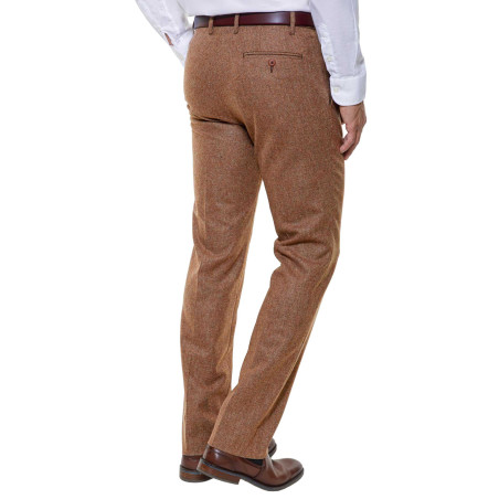 Pantalon tweedé laine