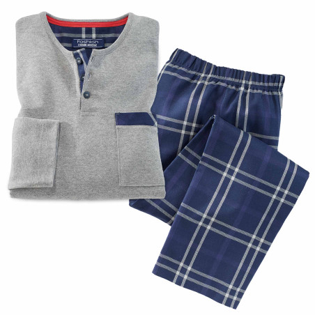 Pyjama bi-matière