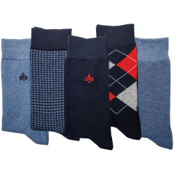 La chaussette  blue-line - les 5