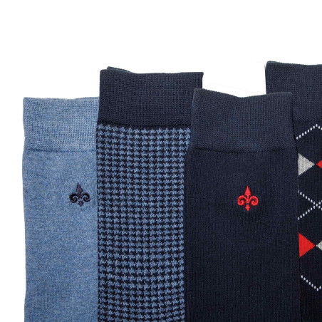 La chaussette  blue-line - les 5