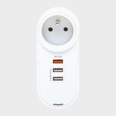 Multiprise murale 180°