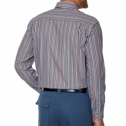 Chemise rayures amincissantes