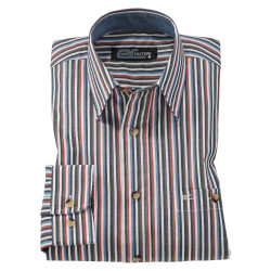 Chemise rayures amincissantes