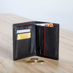 Portefeuille cuir sécurité RFID