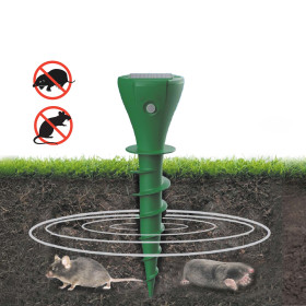 Chasse taupes solaires