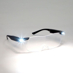 Lunettes loupe lumineuses
