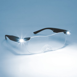 Lunettes loupe lumineuses