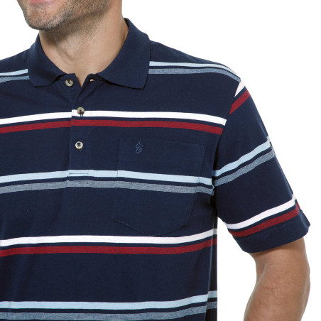 Polo rayé Davenport