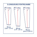 Pantalon chino «sur mesure» - Entrejambe 78 cm