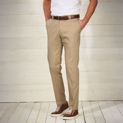 Pantalon chino «sur mesure» - Entrejambe 90 cm