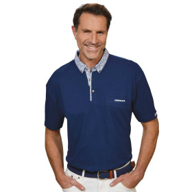 Polo Fiorenza, Tour de poitrine : M (96/100), Couleur : Marine, par l’Homme Moderne.