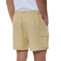 Short cargo en lin