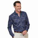 Chemise Cachemire-Blue