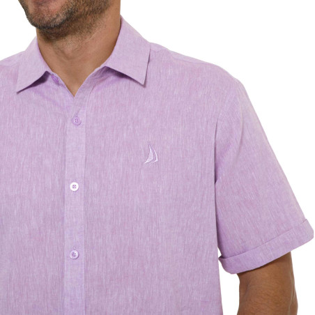 Chemisette lin et coton