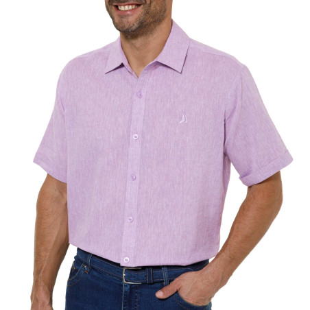 Chemisette lin et coton