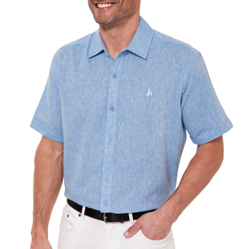 Chemisette lin et coton