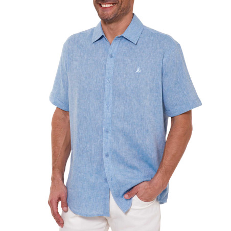 Chemisette lin et coton