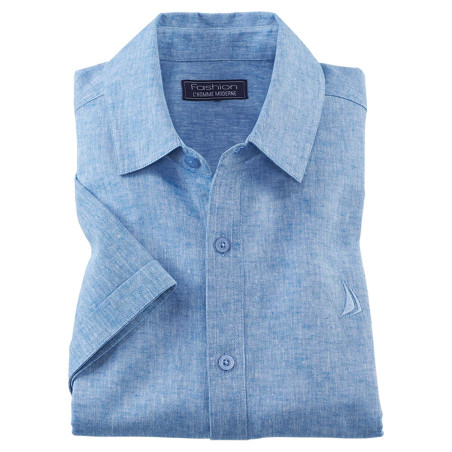 Chemisette lin et coton