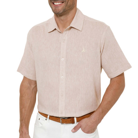 Chemisette lin et coton